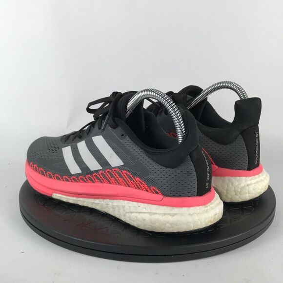 Adidas Solar Glide St 3 Gray Athletic Running Shoes FV7252 Women’s Size 6.5 - Picture 7 of 12